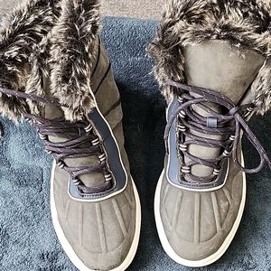 Land's End Women's Fur Lined Boots